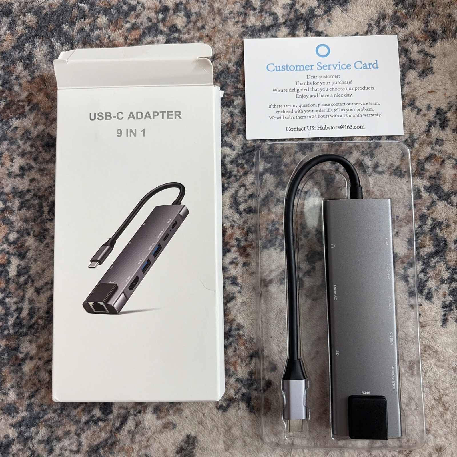 Usb-c Adapter 9 In 1