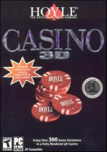 Hoyle Casino 3D PC CD Blackjack Craps Roulette Slots Video Poker gambling games