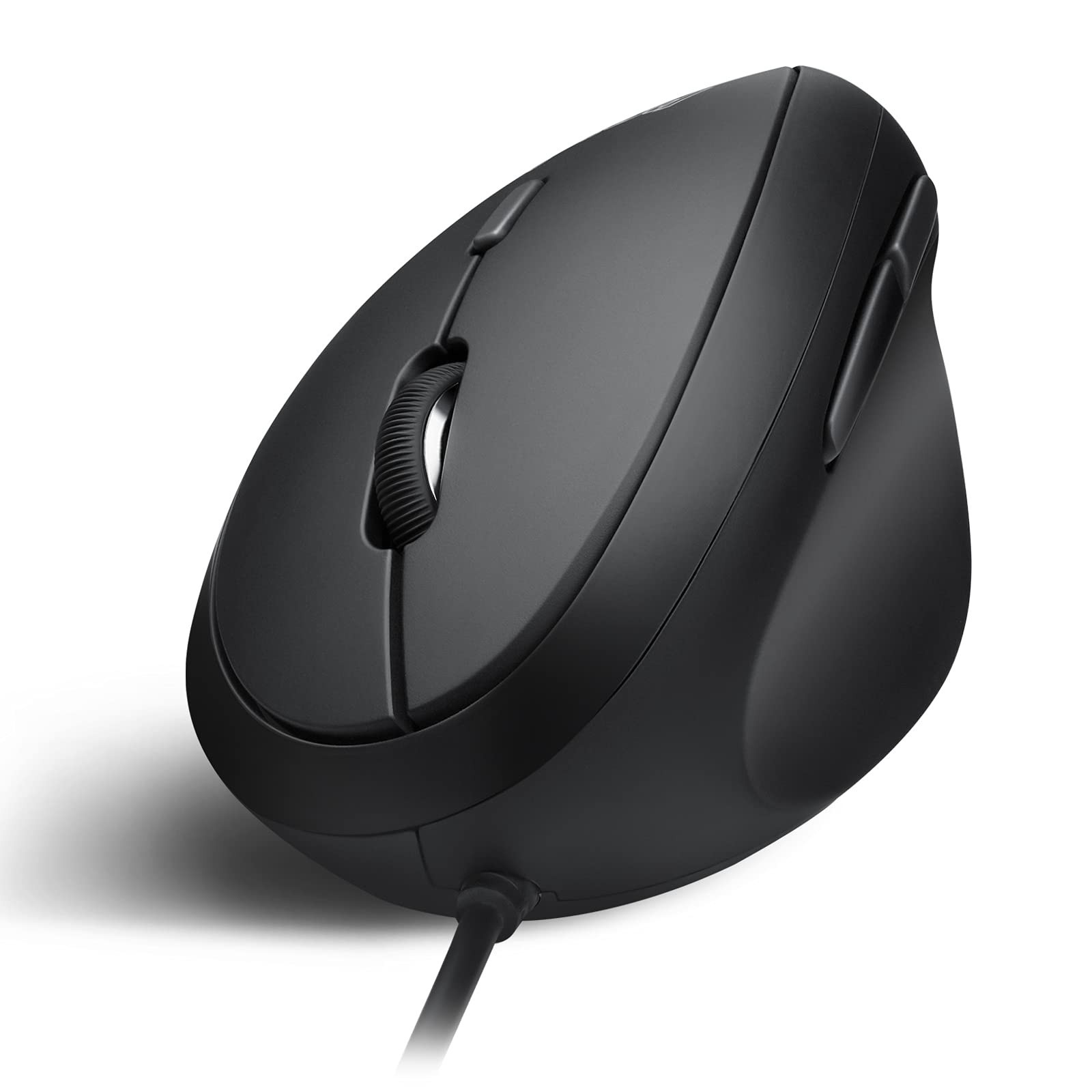 Perixx PERIMICE-519 Wired Ergonomic Vertical Mouse Black