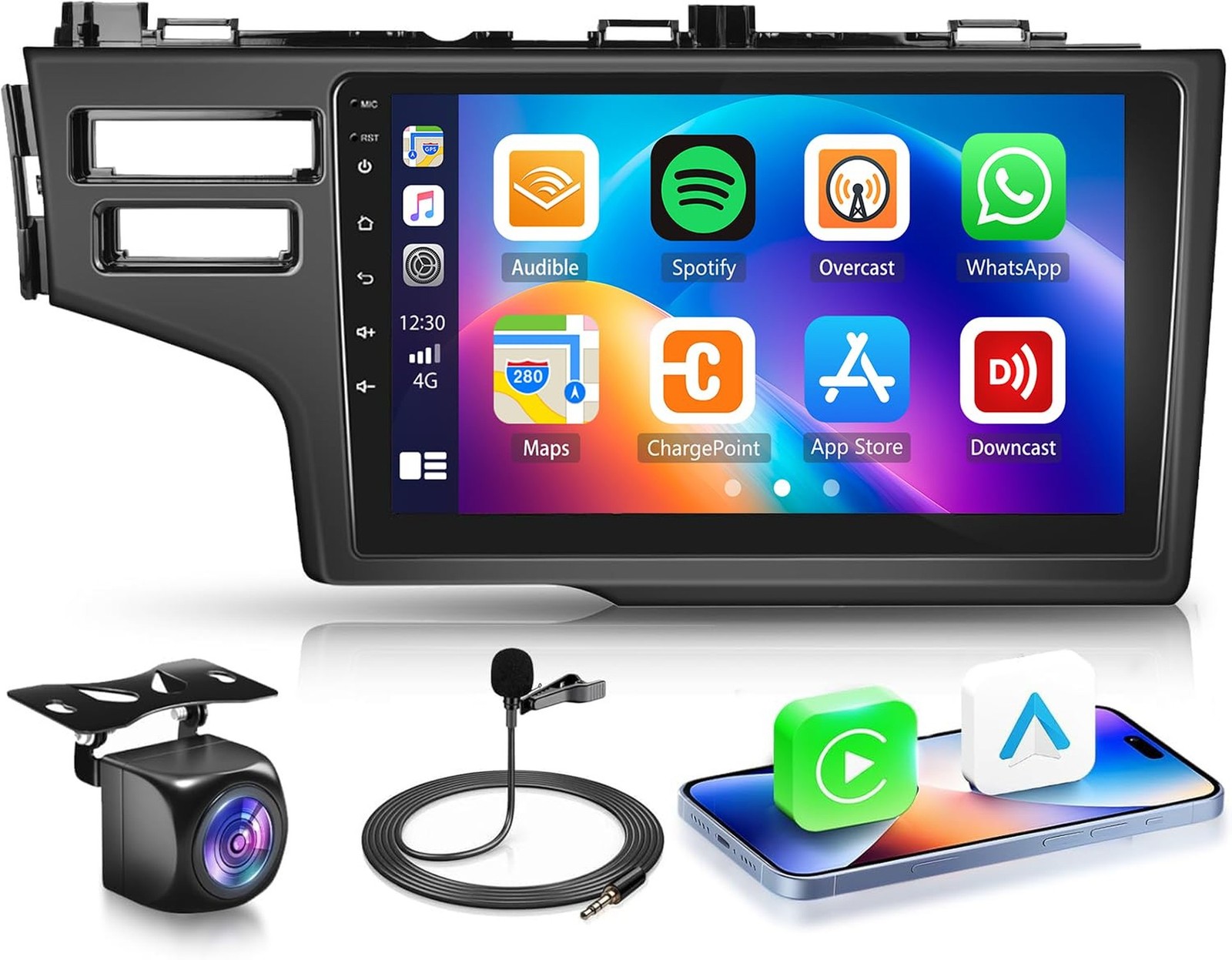 9 inch Car Radio Stereo for Honda Fit 2014 2015 2016 2017 2018 2+32G