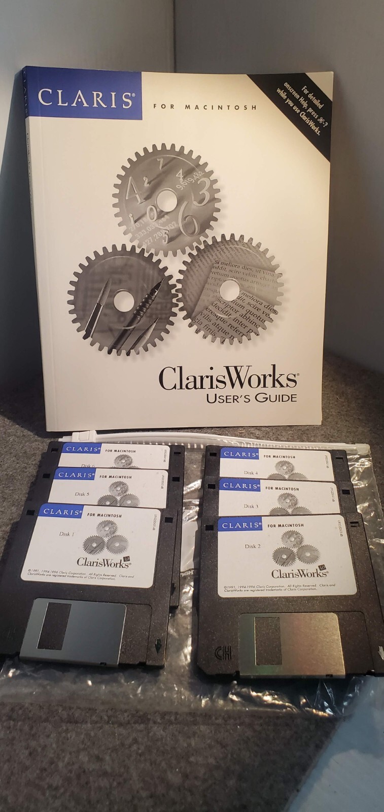 ClarisWorks 4.0 Competitive Trade Up & Upgrade... Mac ONLY