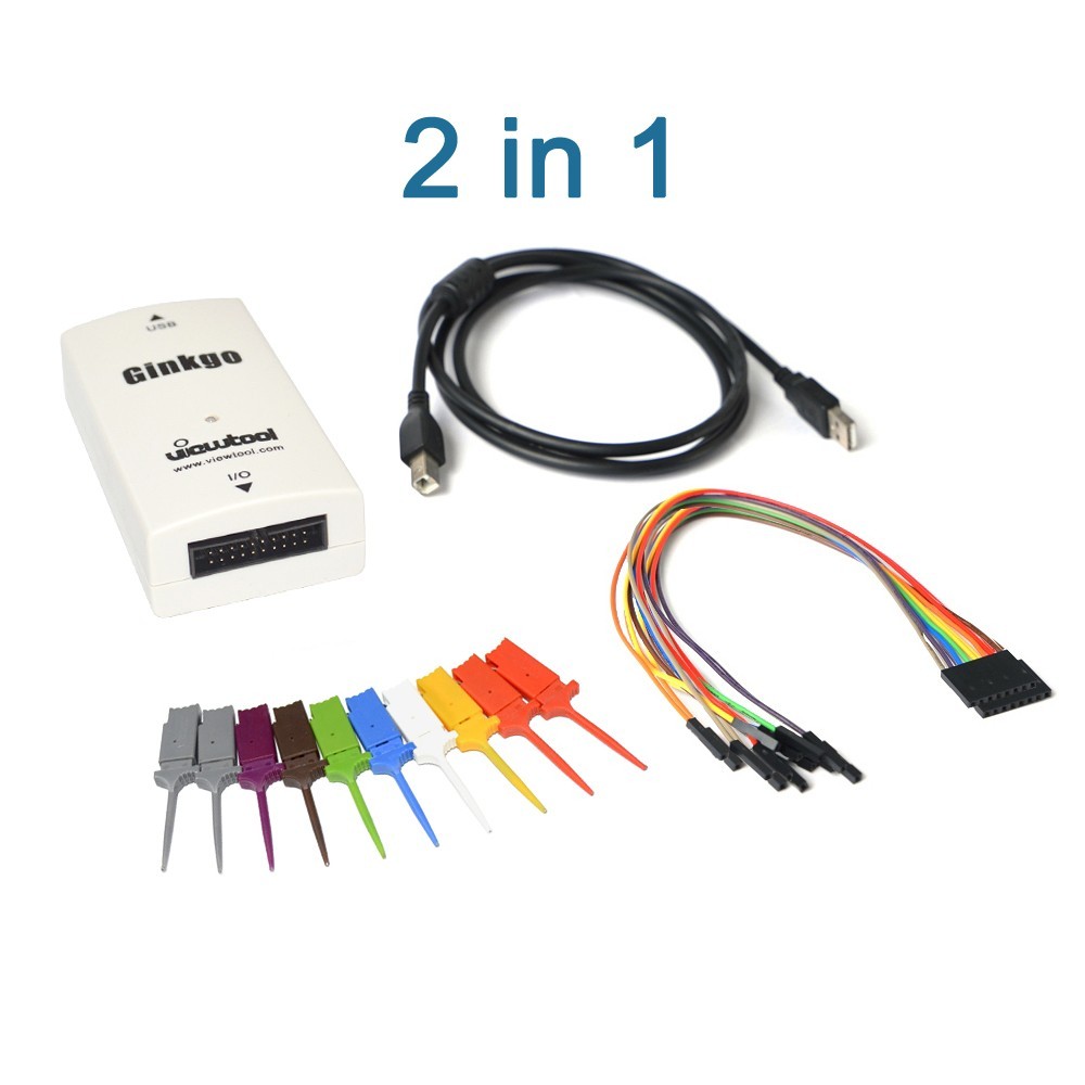 Ginkgo USB to I2C/IIC/SPI Adapter Support Windows/linux/Mac/Android/Raspberry Pi