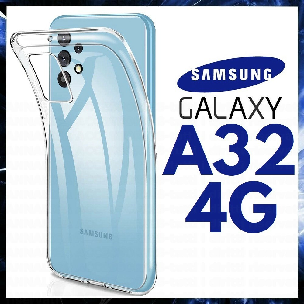 Cover Clear For SAMSUNG Galaxy A32 0.1oz Case Soft Silicone Ultra Slim