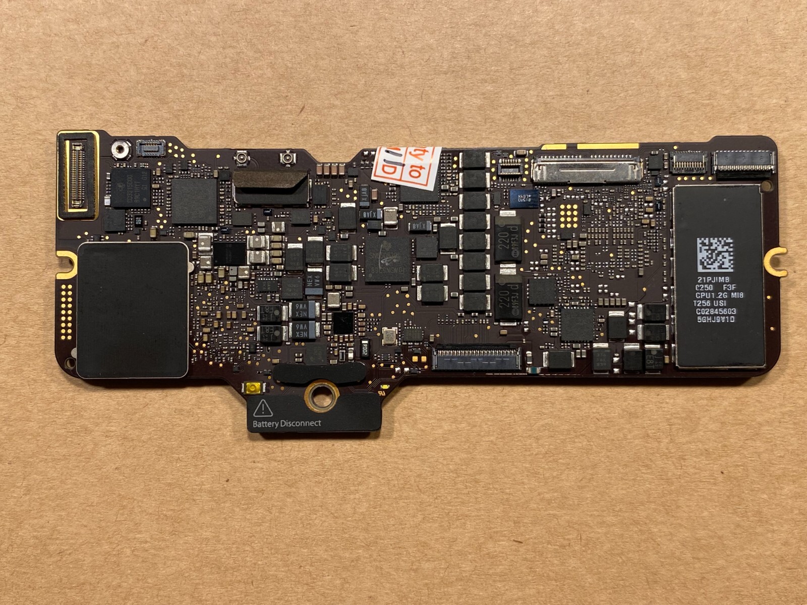 NEW MacBook 12 A1534 2017 2016 Logic Board Core M3 1.2GHz 8GB 256GB 820-00687-B