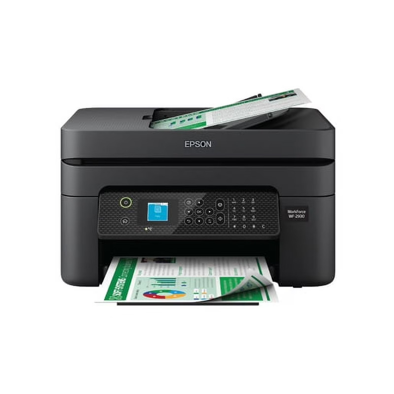 Epson WorkForce WF-2930 Wireless All-in-One Printer, Auto 2-Sided Print