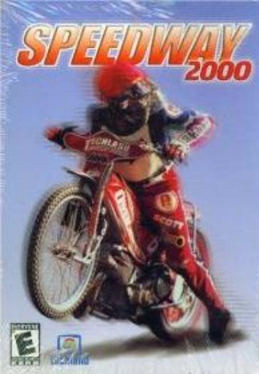 Speedway 2000 PC CD motorbike stadiums Grand Prix dirt track bike racing game