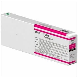 Epson T55K UltraChrome HD 700 mL Vivid Magenta Ink Cartridge [T55K300]