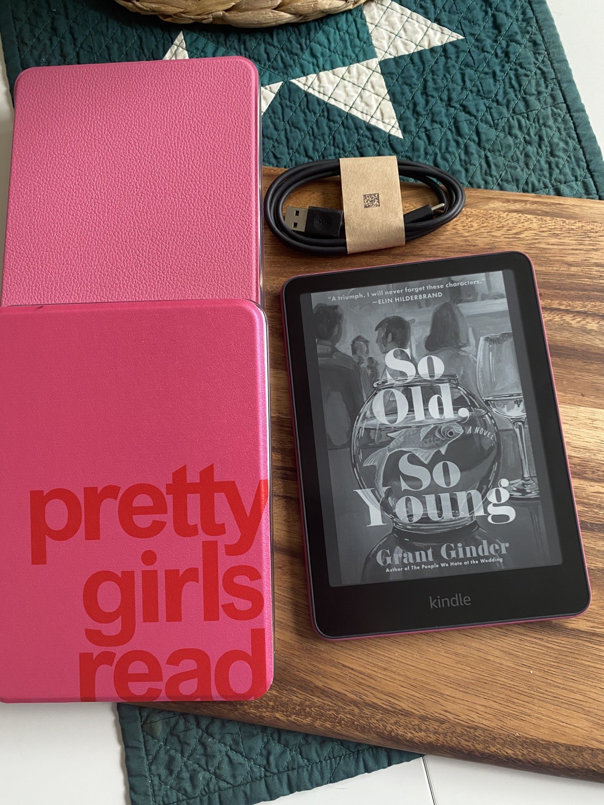 Amazon Kindle Paperwhite 16GB (12th gen/Model 2024) without Ads, Used, Raspberry
