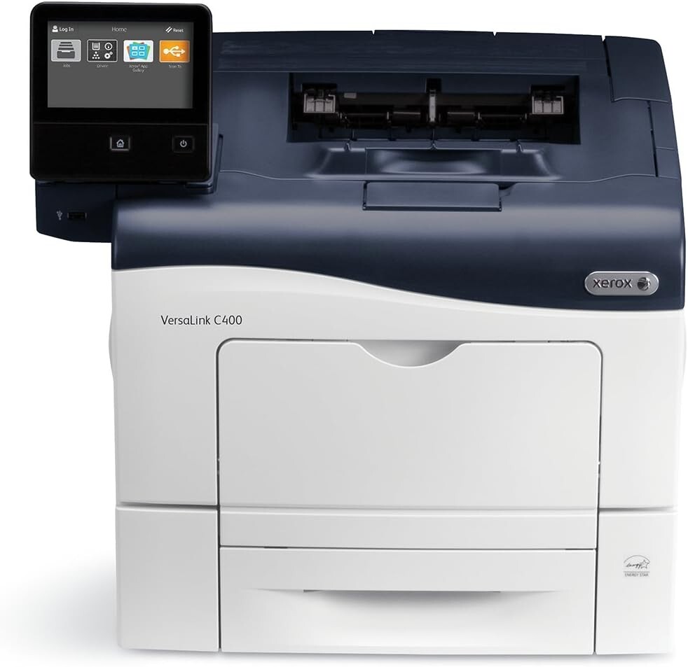 Used Xerox VersaLink C400 Color Laser Printer,Low Page Count,With Toner,TESTED