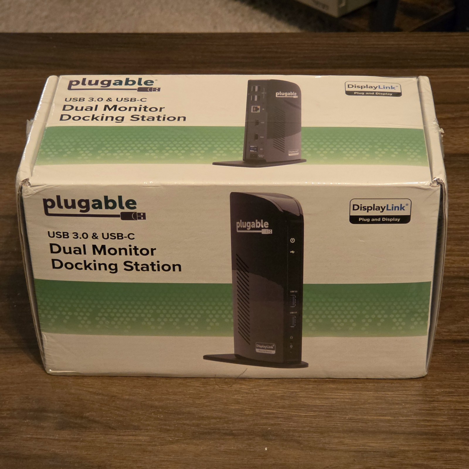 New Plugable UD-3900 Super Speed USB 3.0 Universal Dual Monitor Docking Station