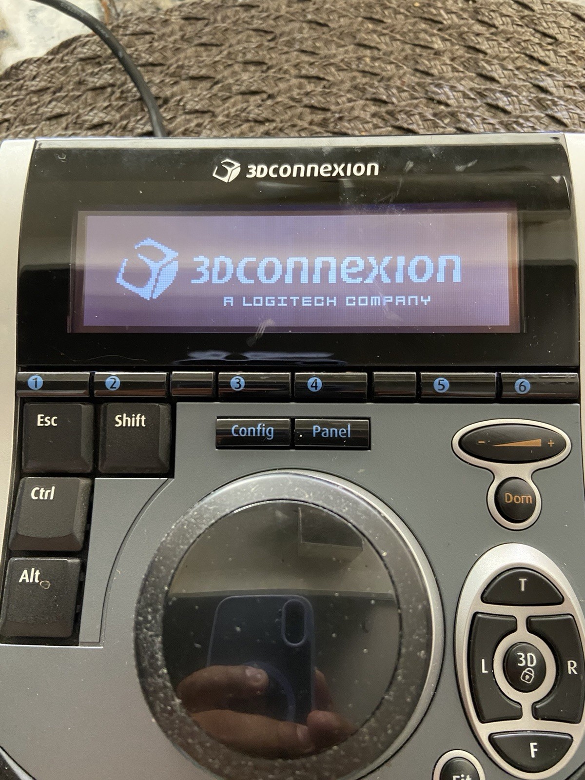 3DConnexion SpacePilot, SP-1 USB 3D Motion Controller. Tested