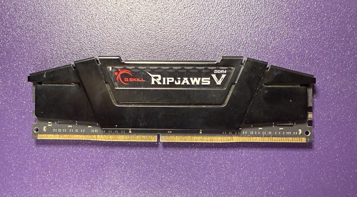 G.SKILL Ripjaws V 16GB (1x16GB) DDR4-3600 288-Pin DIMM XMP2.0