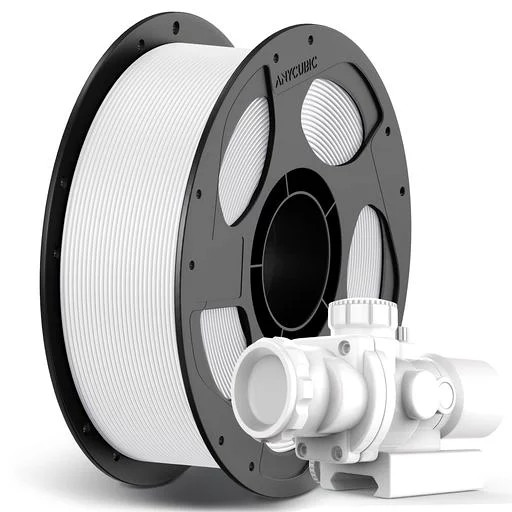 ANYCUBIC High Speed PLA 3D Printer Filament White ±0.02mm Dimensional Accuracy