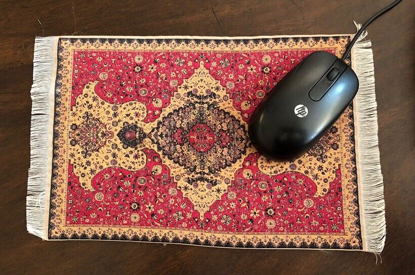 Custom Mouse Pad Persian Rug Mat Mouse pad Red Style Carpet Pattern 11\