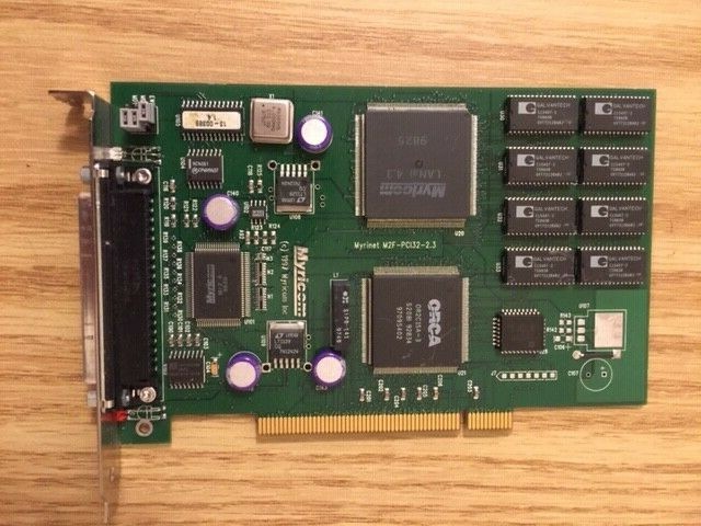 Myricom M2F-PCI32C Myrinet-LAN/PCI interface PCI-short-card -Tested