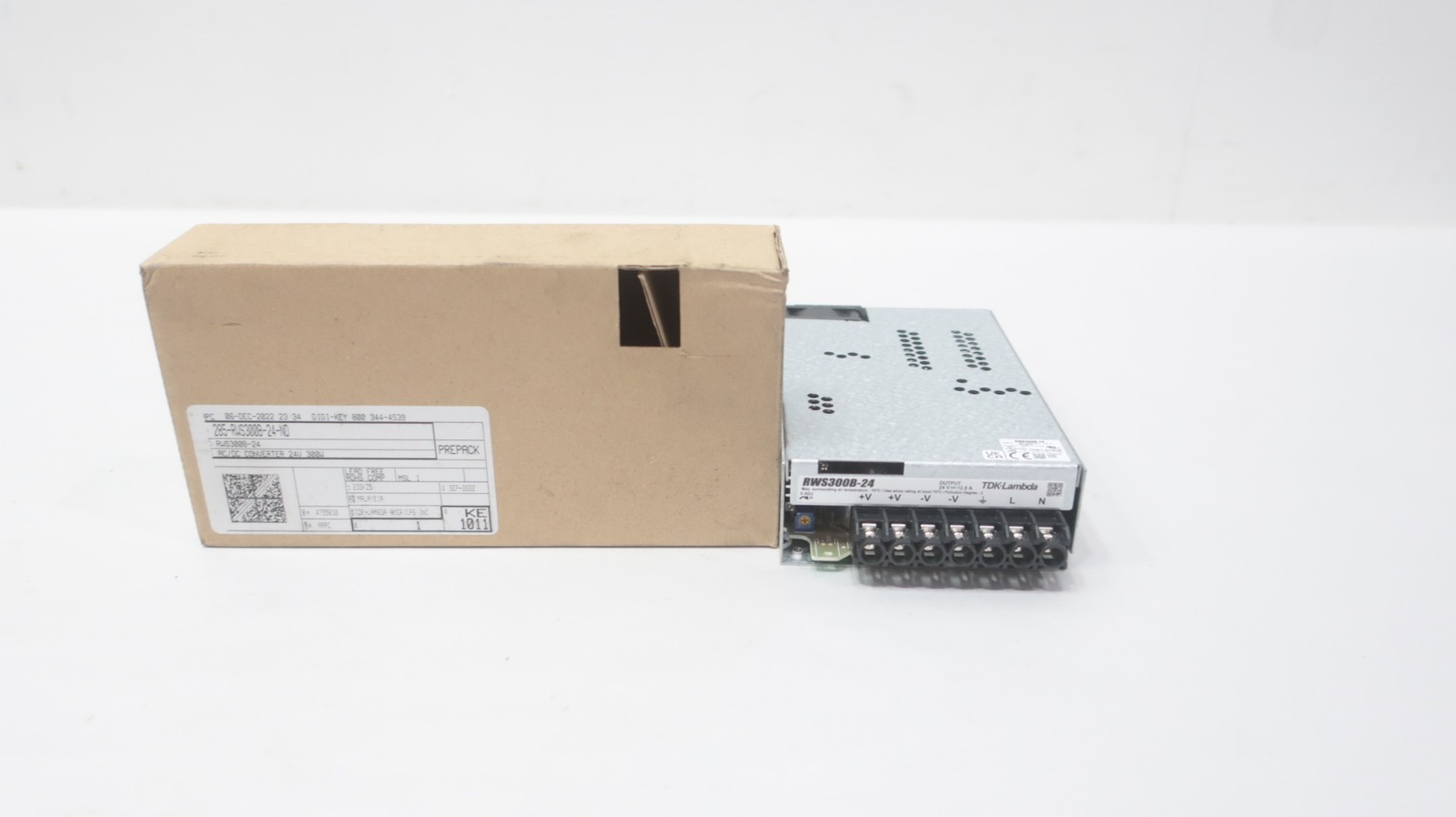 Tdk-lambda RWS300B-24 Ac To Dc Power Supply 12.5a Amp 24v-dc 300w 100-240v-ac