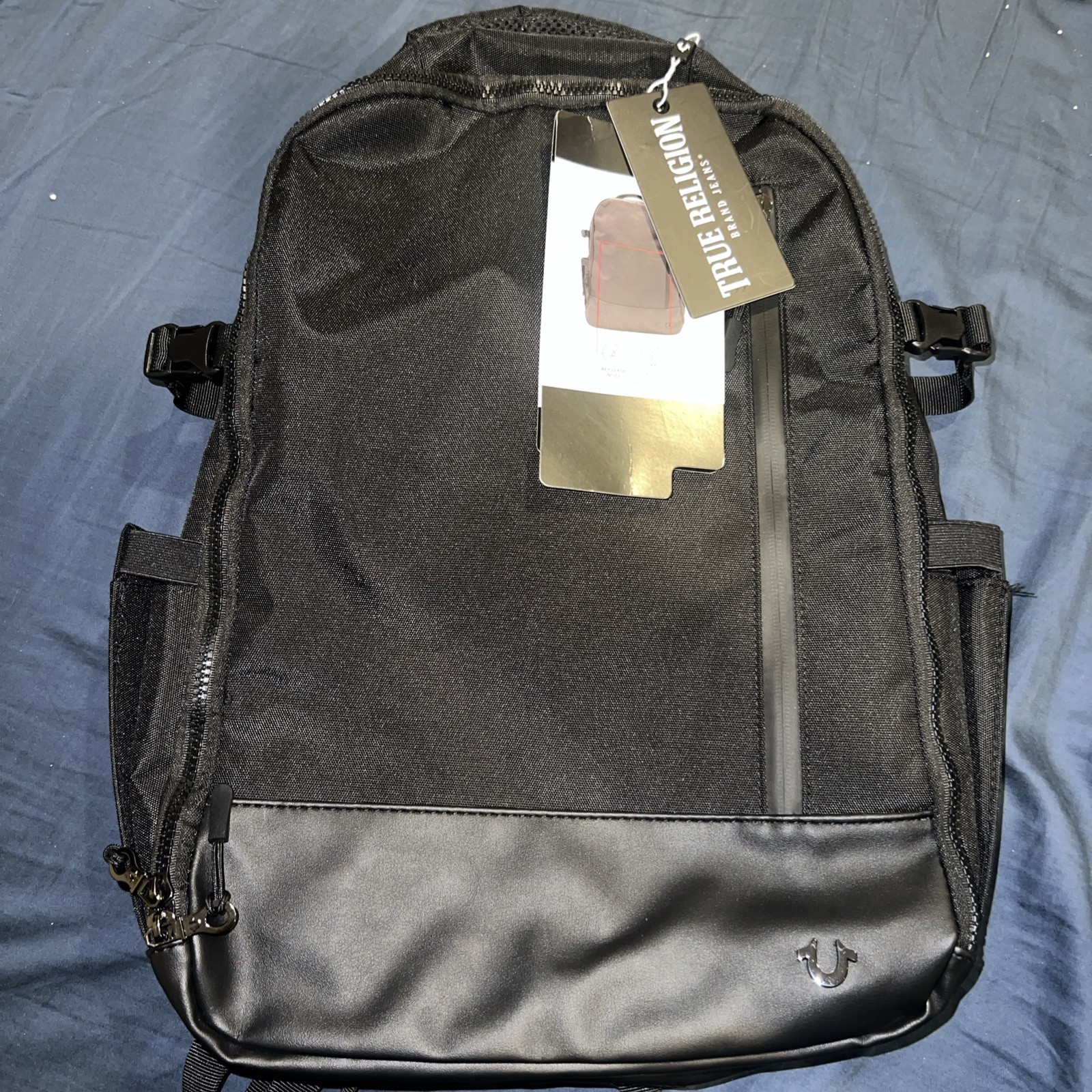 True Religion Commuter Laptop Backpack, Black TR105081 MSRP $115 - New with tags