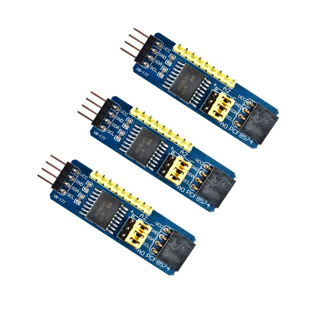 3Pcs PCF8574 PCF8574T I2C 8 Bit IO GPIO Expander Module for Arduino & Raspber...