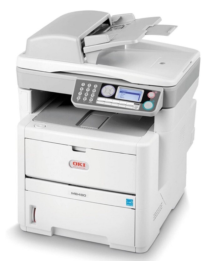 OKI MB480 MFP Multifunction Laser Printer 120V Fully Restored 