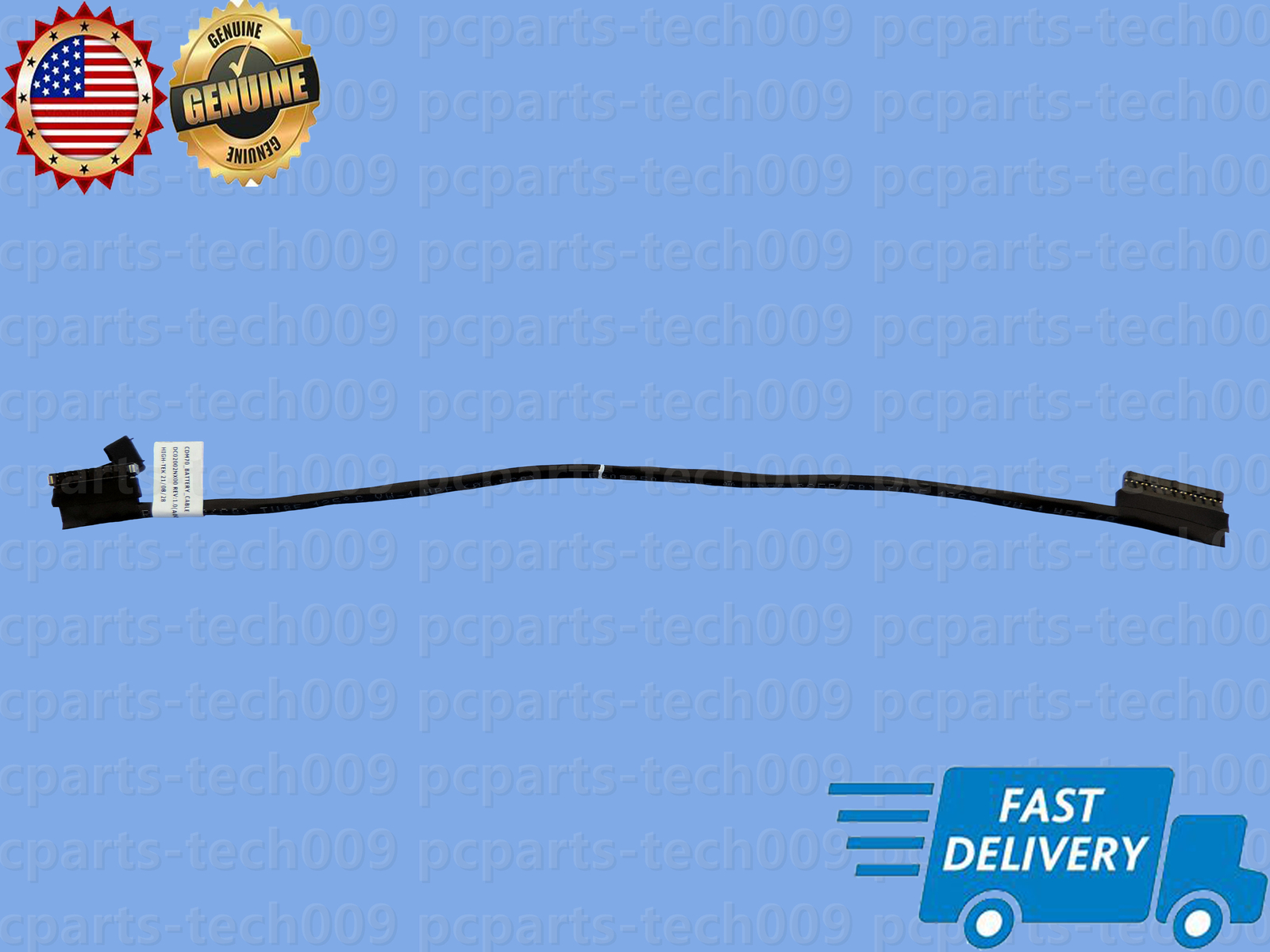 For Dell Latitude 5480 E5480 Battery Cable Connector 0NVKD8 NVKD8 DC02002NX00