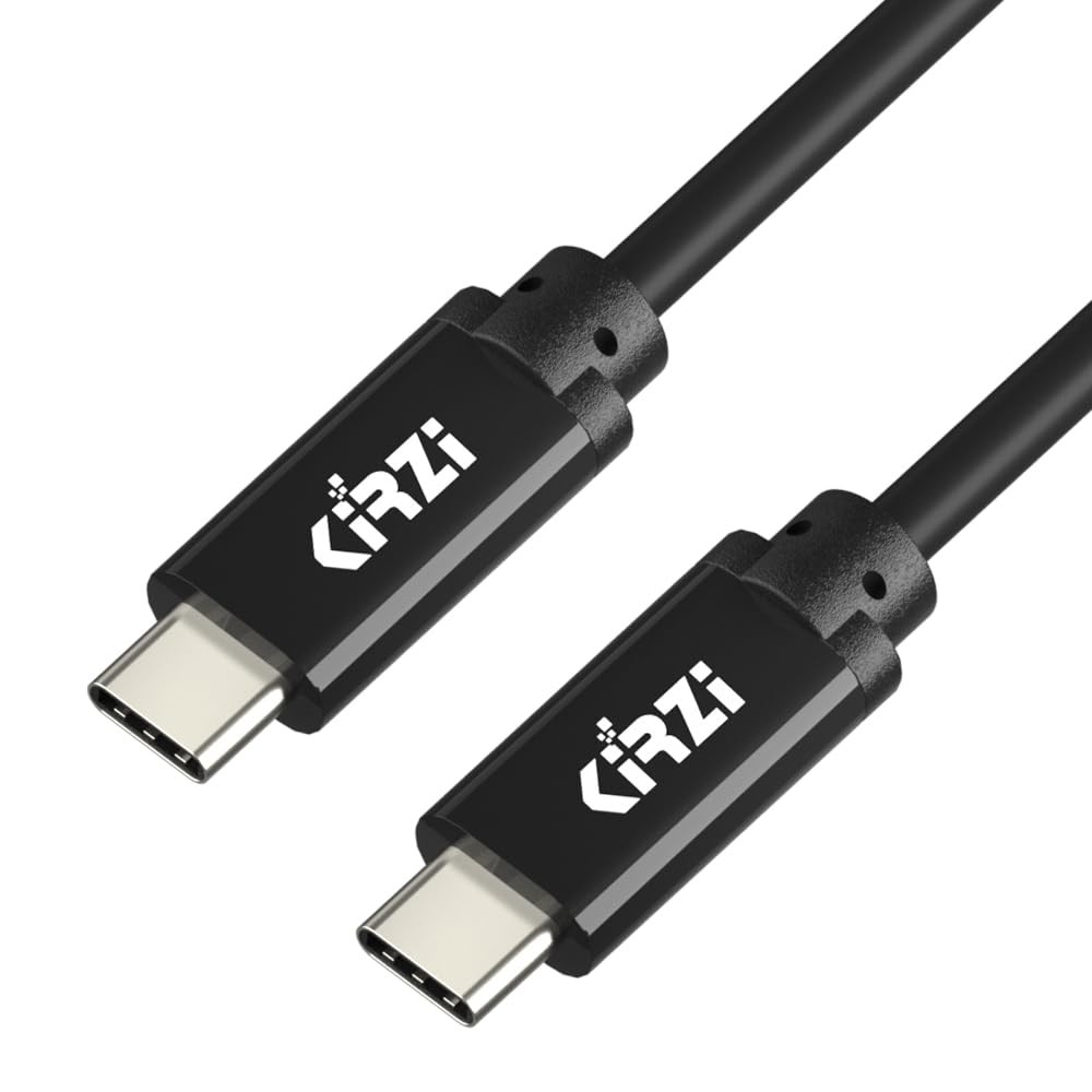 Kirzi Ultra Long USB C Cable 30 FT, USB-C to C Cable, 3.1 Gen 30ft, Black