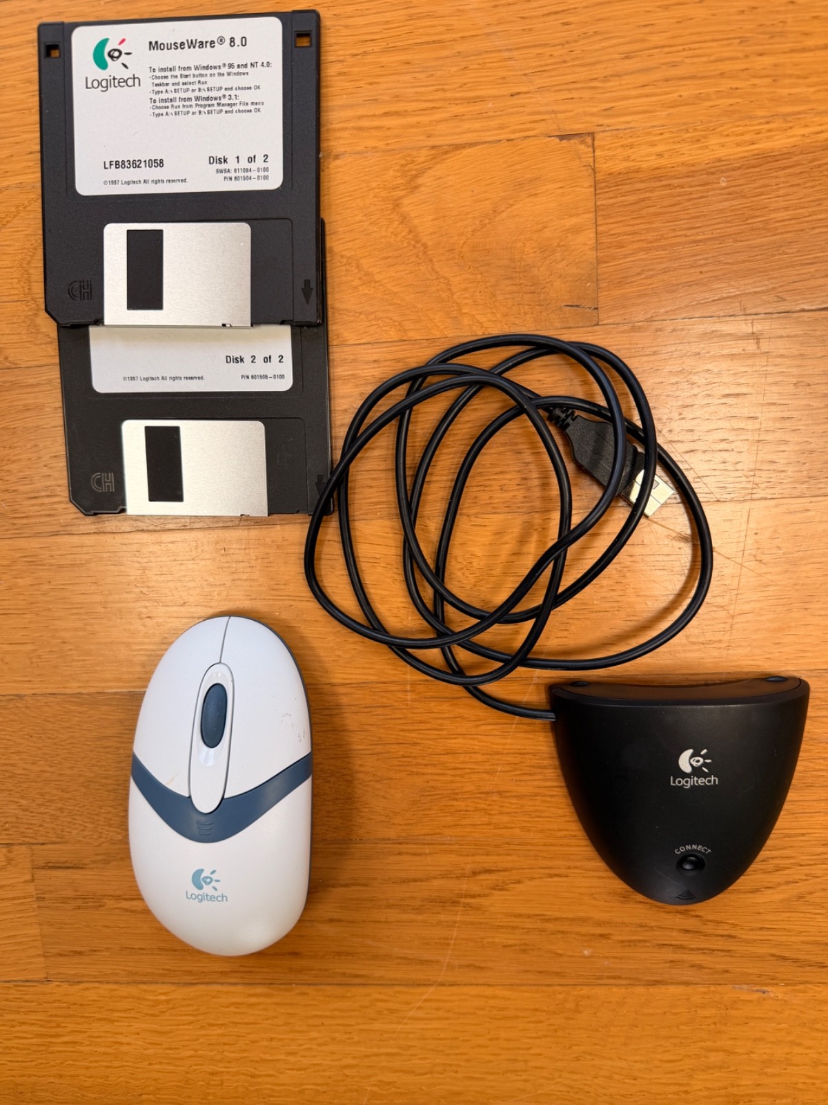 Logitech MX700 Wireless Optical Mouse, New