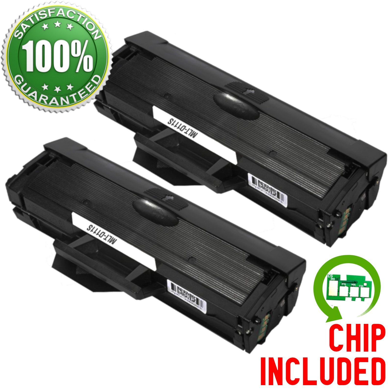 2PK MLT-D101S 101S Toner Cartridge For Samsung 101 SCX-3405 SCX-3405FW ML2165W