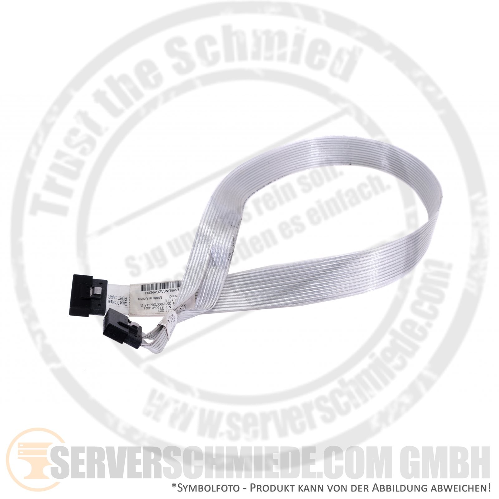 HP 60cm SAS NVMe cable cable 1x SFF-8654 74-pin straight to 1x SFF-8654 74-pin ge