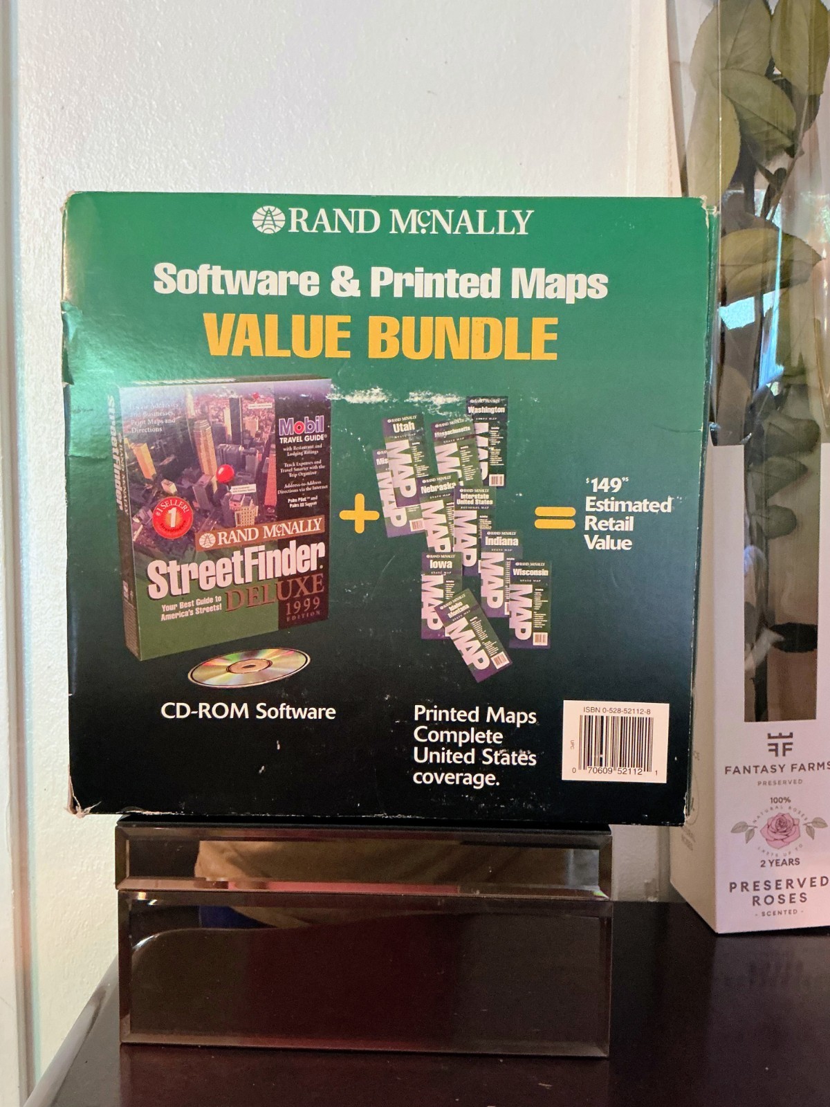 Rand McNally StreetFinder Deluxe 1999 Edition/ 44 Printed State Maps