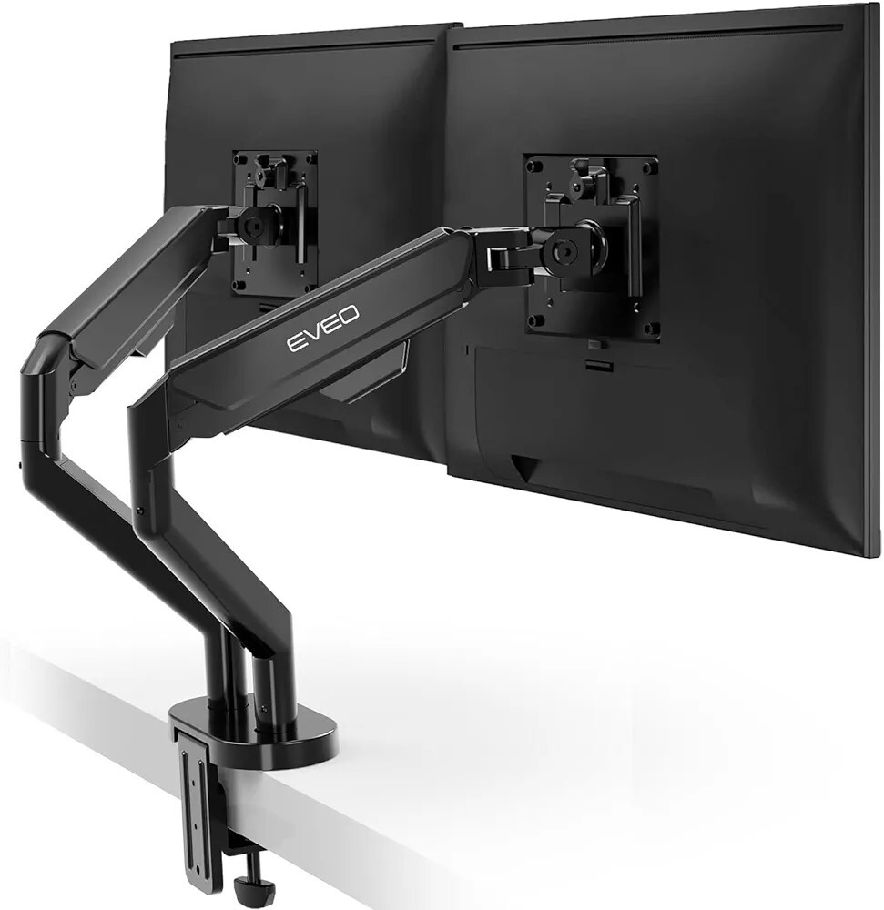 EVEO Premium Dual Monitor Mount 14"-32” Dual Monitor ArmEVEO Premium Dual...