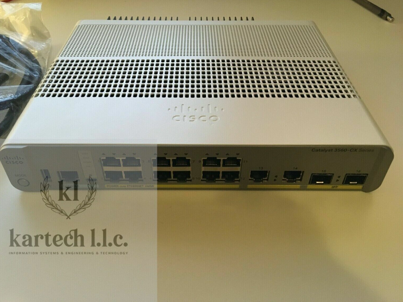 Cisco Catalyst WS-C3560CX-12PC-S 12-Port Ethernet Switch 3560-CX
