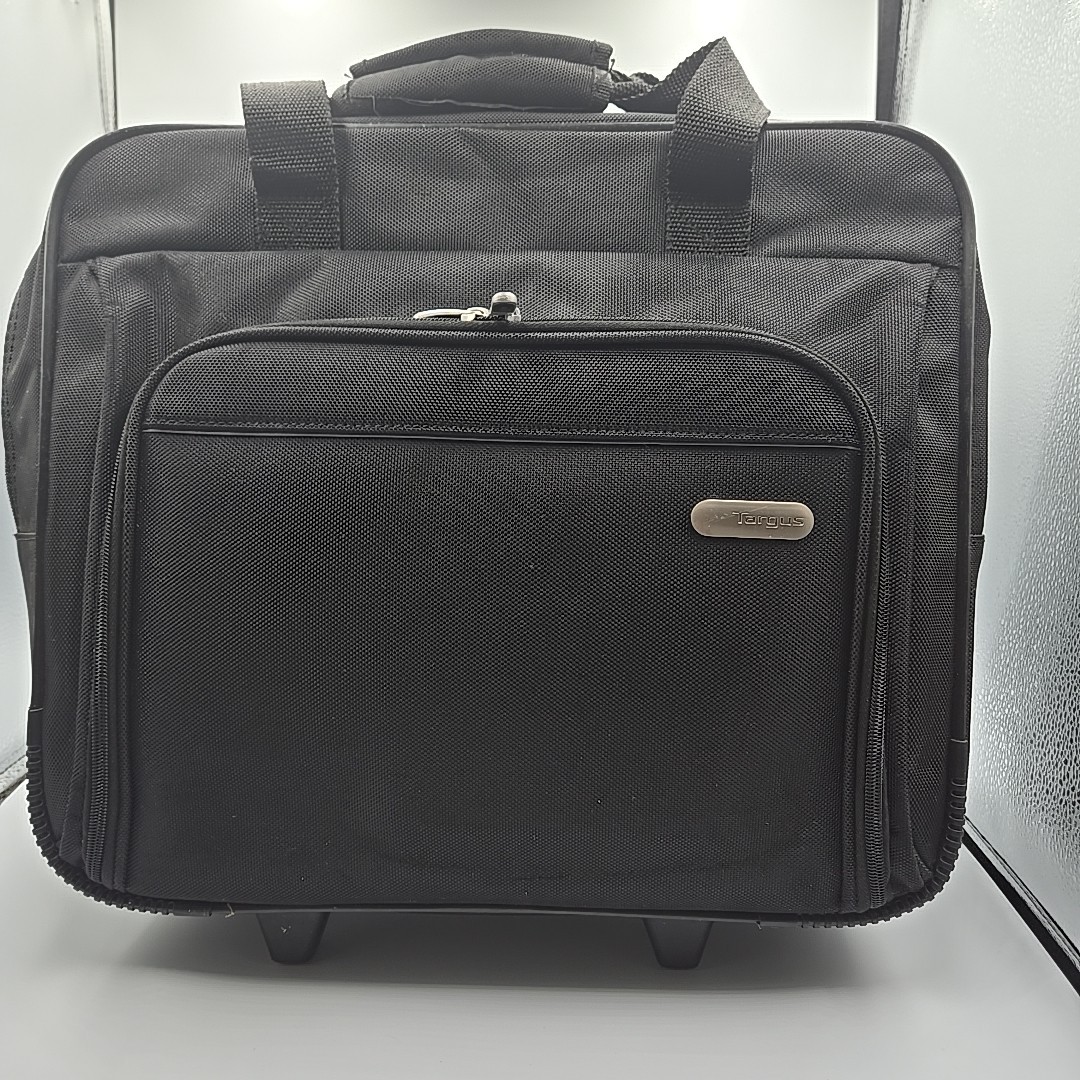 Targus Rolling Laptop Case w/ Extending Handle Carry-On Fits 17" Laptop - Black