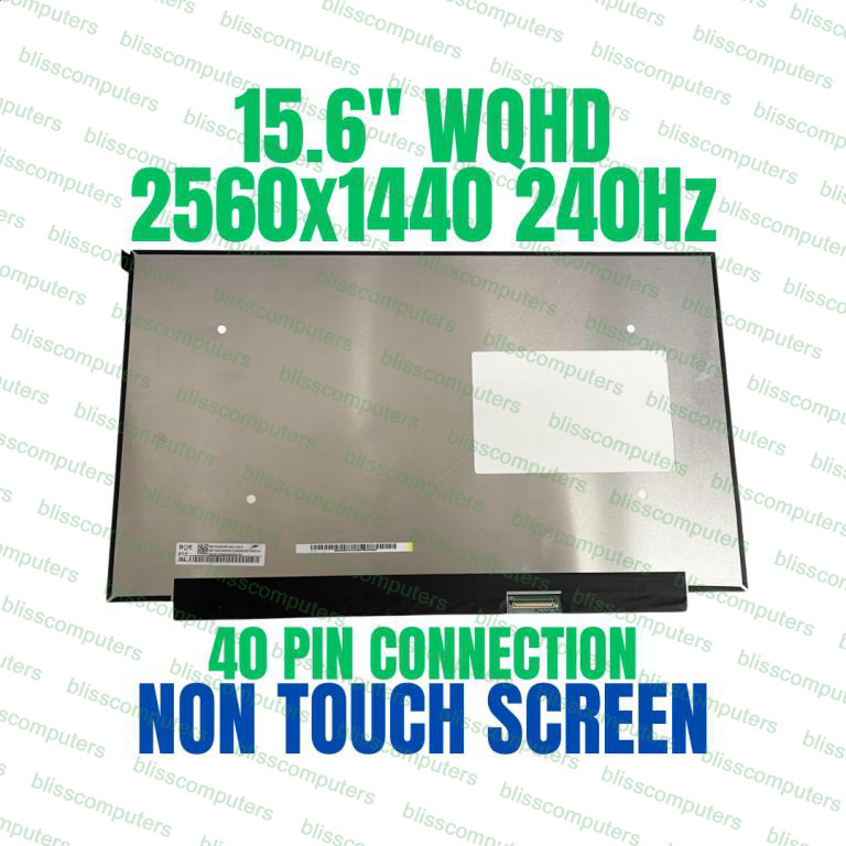 To Replacement Boe Ne156qhm-nz2 V8.0 15.6" Screen Quad Hd Matte No Brackets