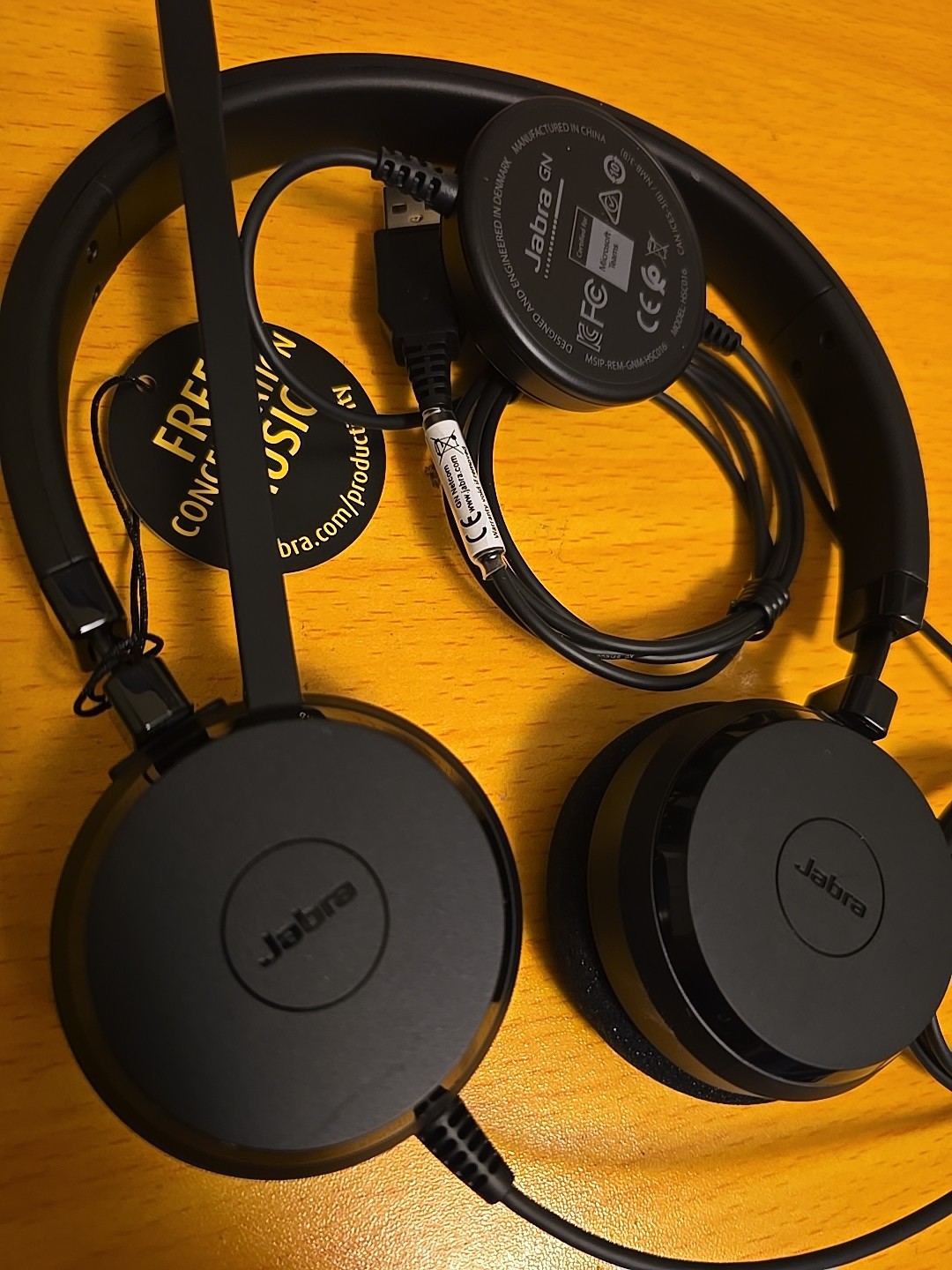 Jabra Evolve  20 Black Headband Headset