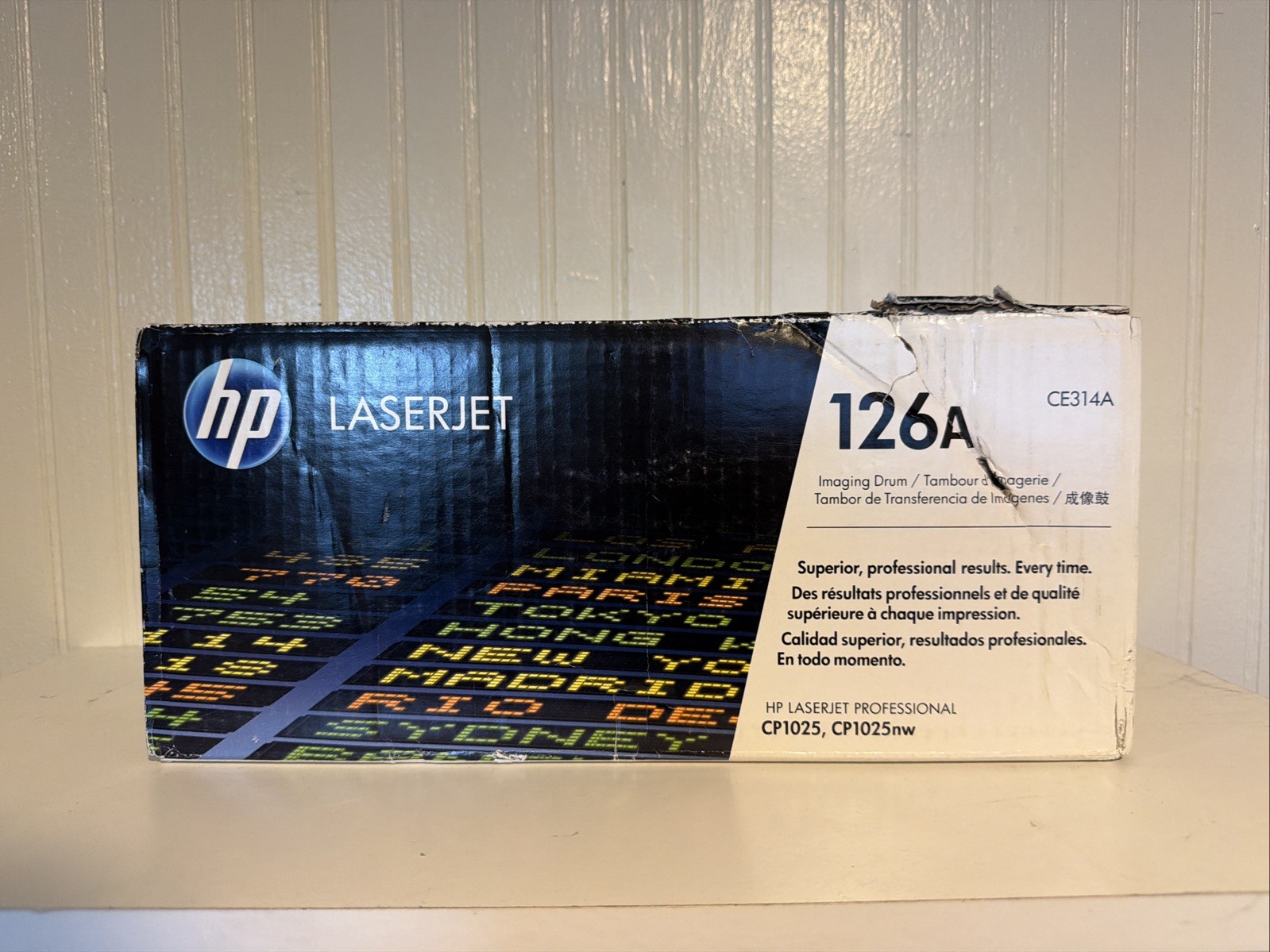 HP Inc. HP 126A (CE314A) Original LaserJet Imaging Drum Box Damage
