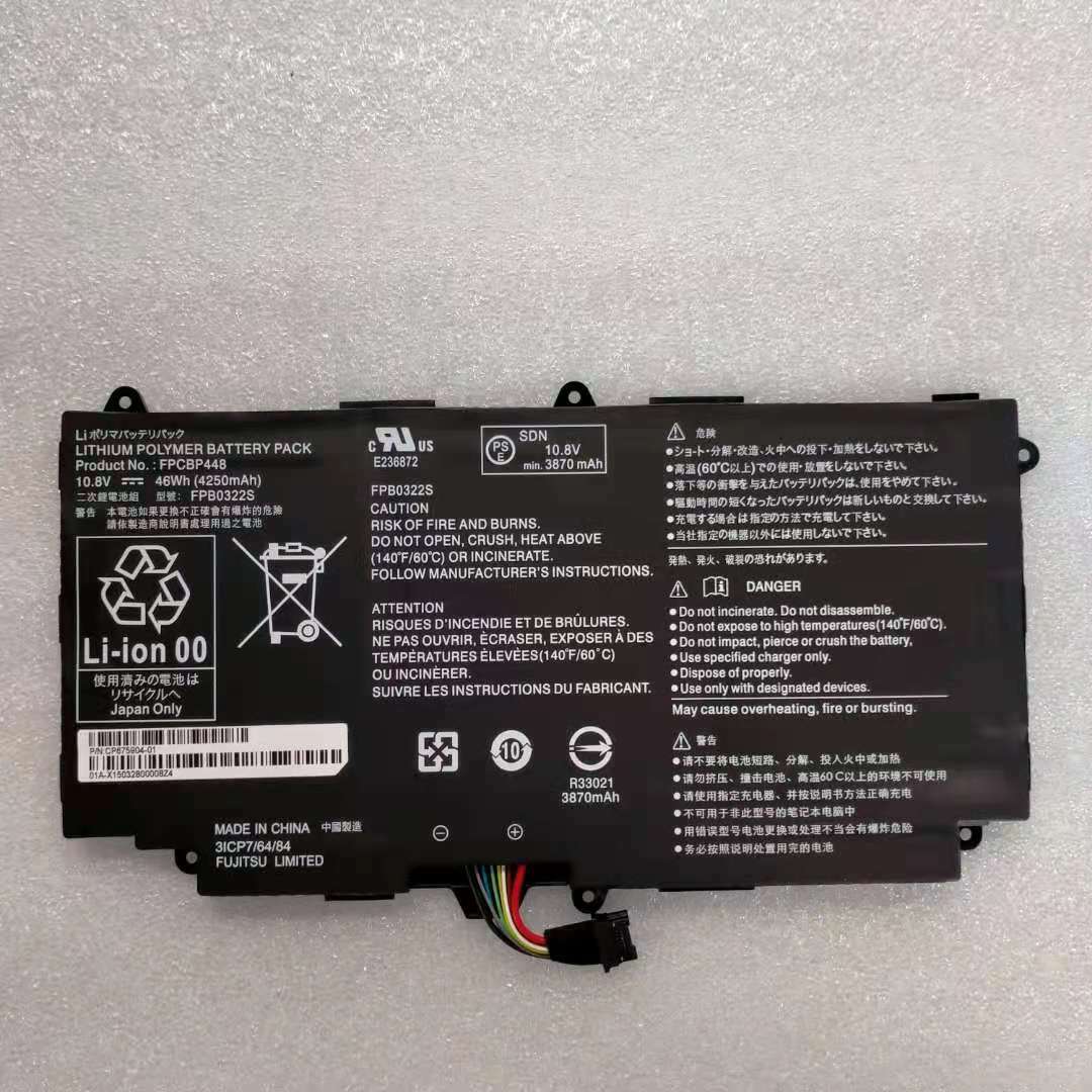 FPCBP448 FPB0322S new original Battery For Fujitsu Q775 Q736 Q737 CP675904-01 