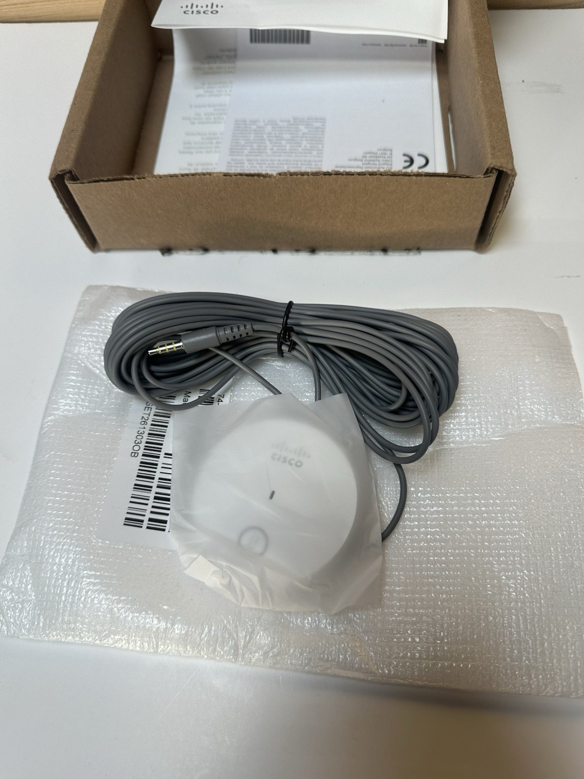Cisco CS-MIC-TABLE-J Video Conference Table Microphone Mic TTC5-14