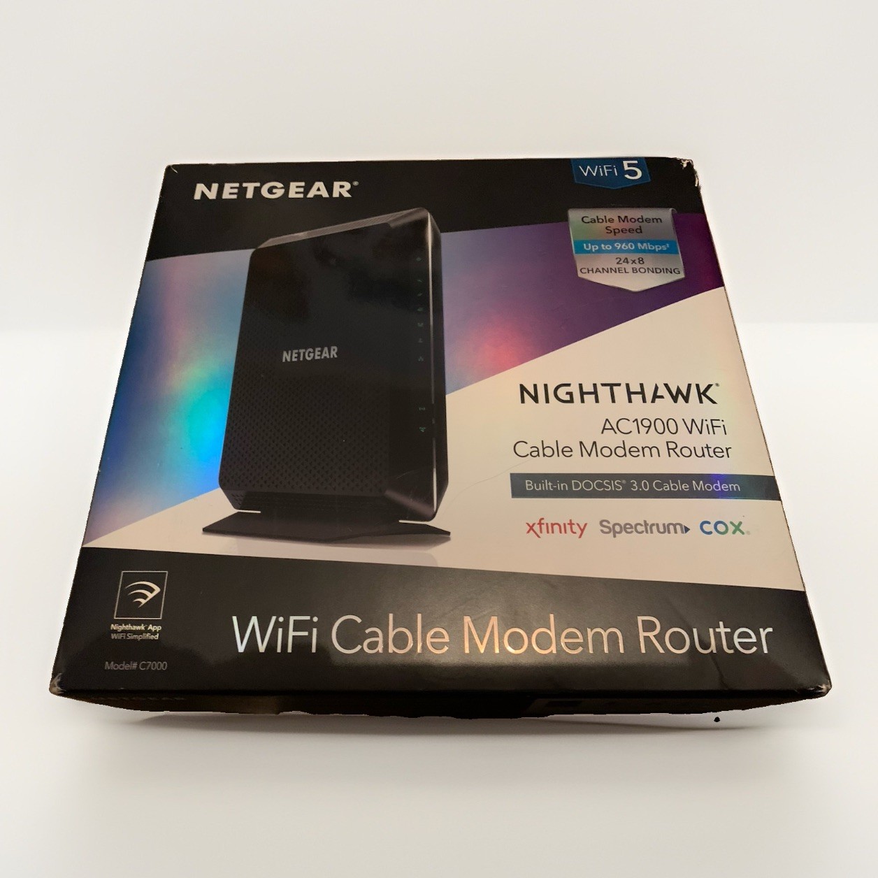 NETGEAR AC1900 Wireless-Wi-Fi Cable modem Router - C7000v2