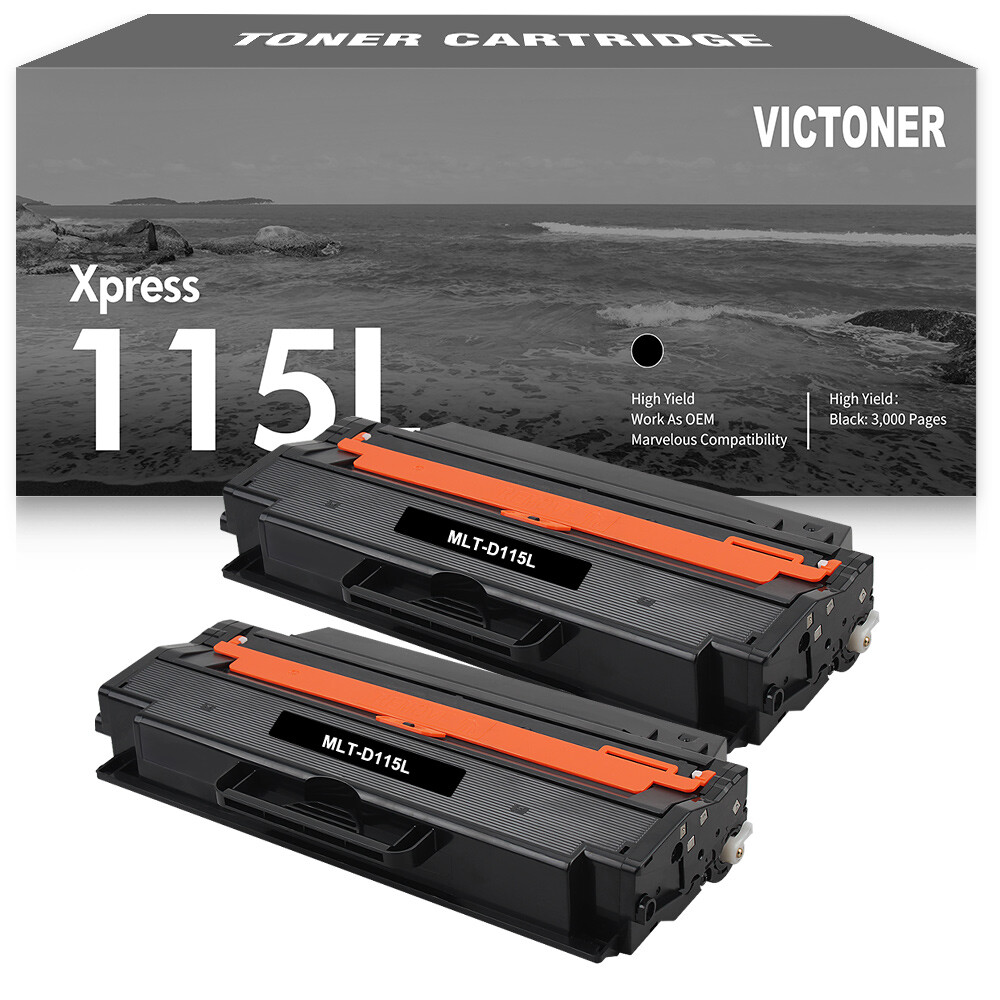 Black MLT-D115L Toner Cartridge for Samsung Xpress SL-M2830DW SL-2870FW Printer