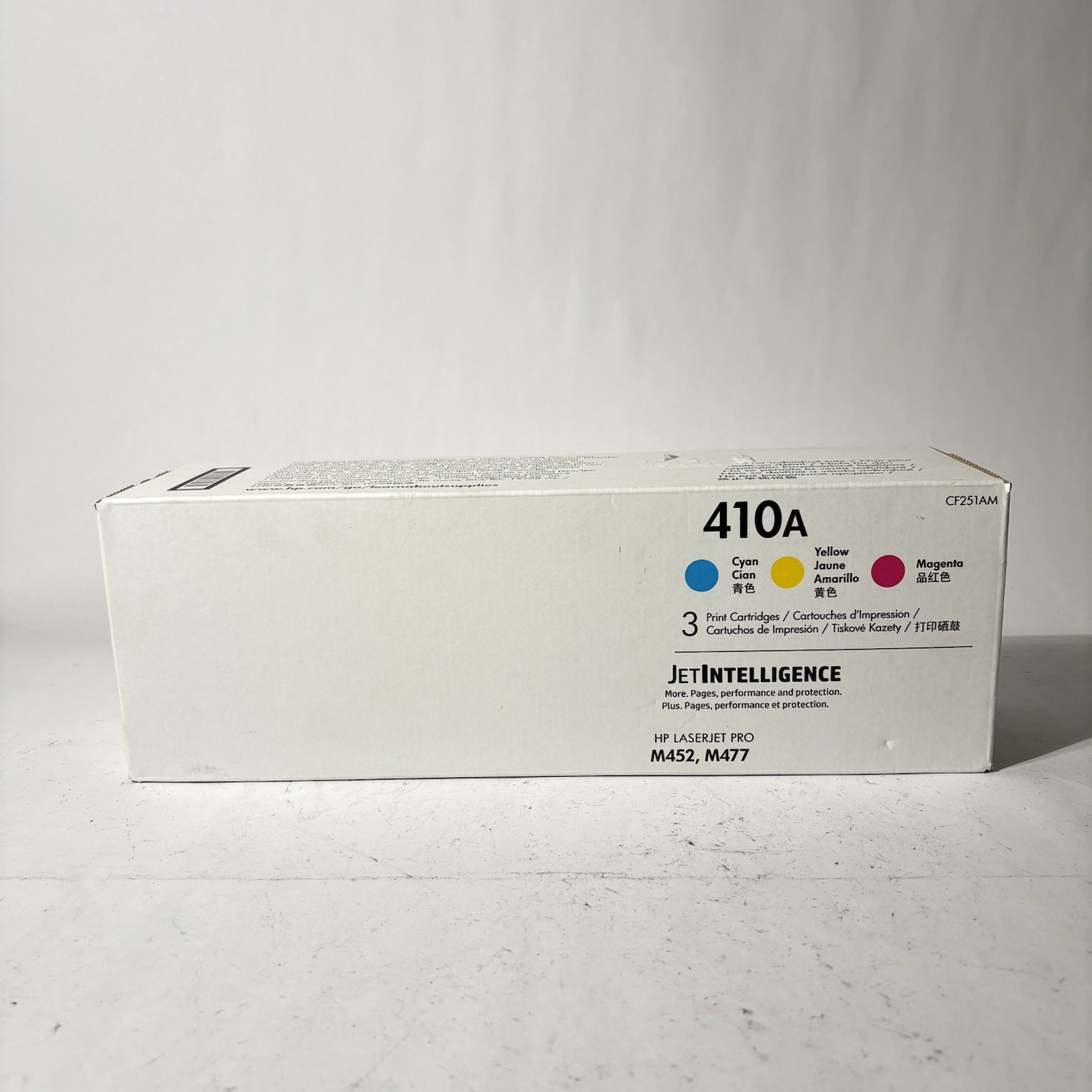 NIB HP LASERJET PRO 410A CF412A (CF251AM) PRINT CARTRIDGE, YELLOW (A)