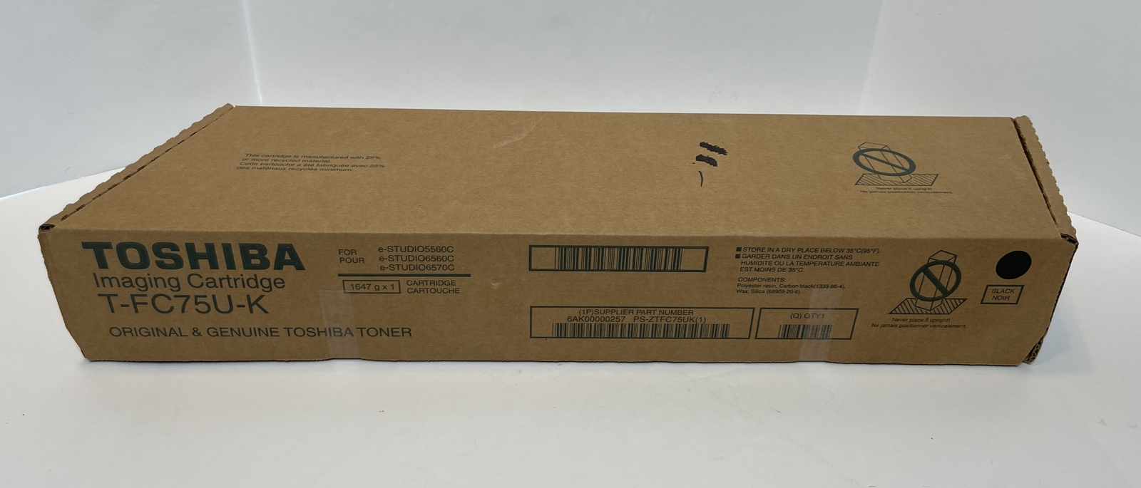 Genuine Toshiba Imaging Cartridge T-FC75U-K NEW SEALED
