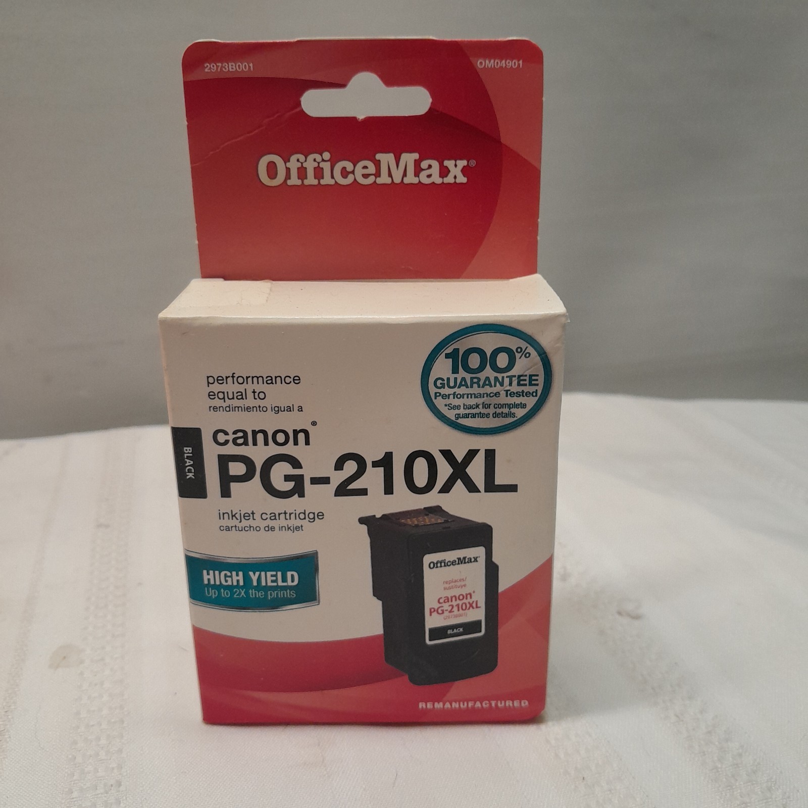 Canon PG-210 XL Ink Cartridge - Genuine Black