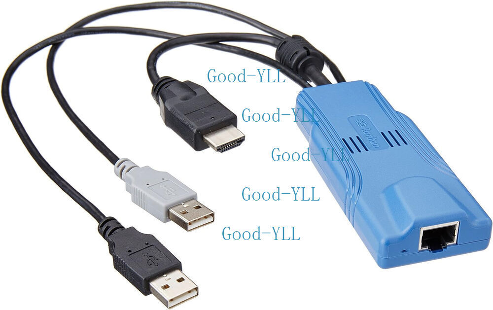 New Sealed Raritan Dominion KX II KVM CIM Model D2CIM-DVUSB-HDMI Dual USB Adapte