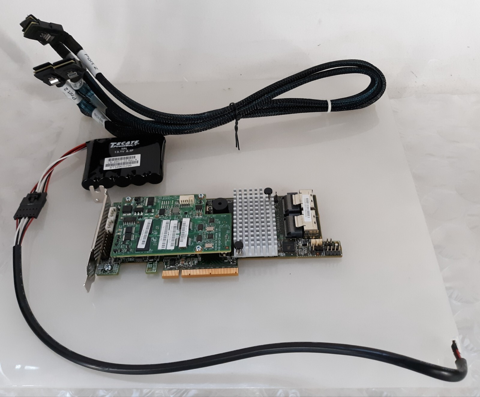 Cisco UCS-RAID9271CV-8I V04 LSI MegaRaid SAS RAID Controller w/ Battery + Cables