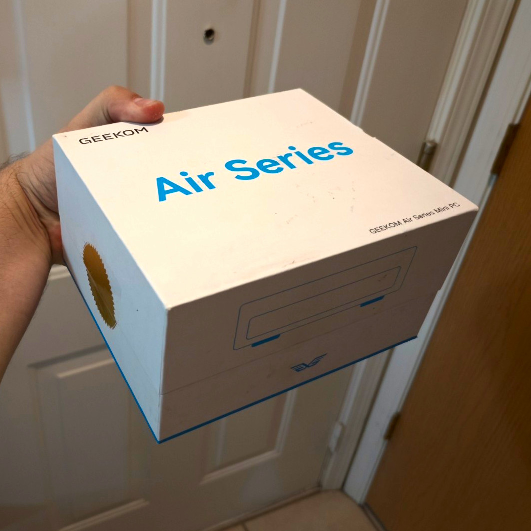 GEEKOM Air Series Mini Air 12 Mini PC Intel N150 16GB 512GB SSD Silver