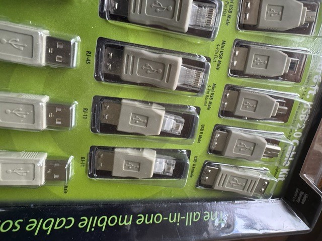 Universal 6 ft USB 2.0 Cable Kit