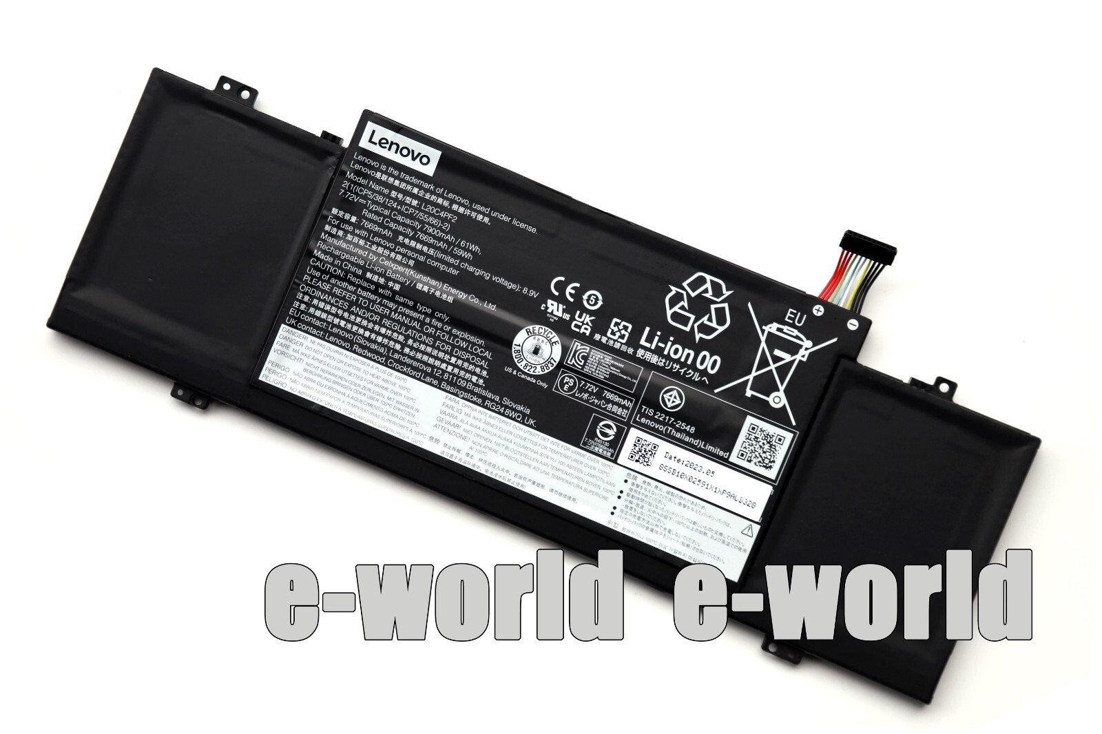 Genuine L20C4PF2 L20D4PF2 L20M4PF2 Battery for Lenovo Yoga Slim 7 Carbon 14ACN6