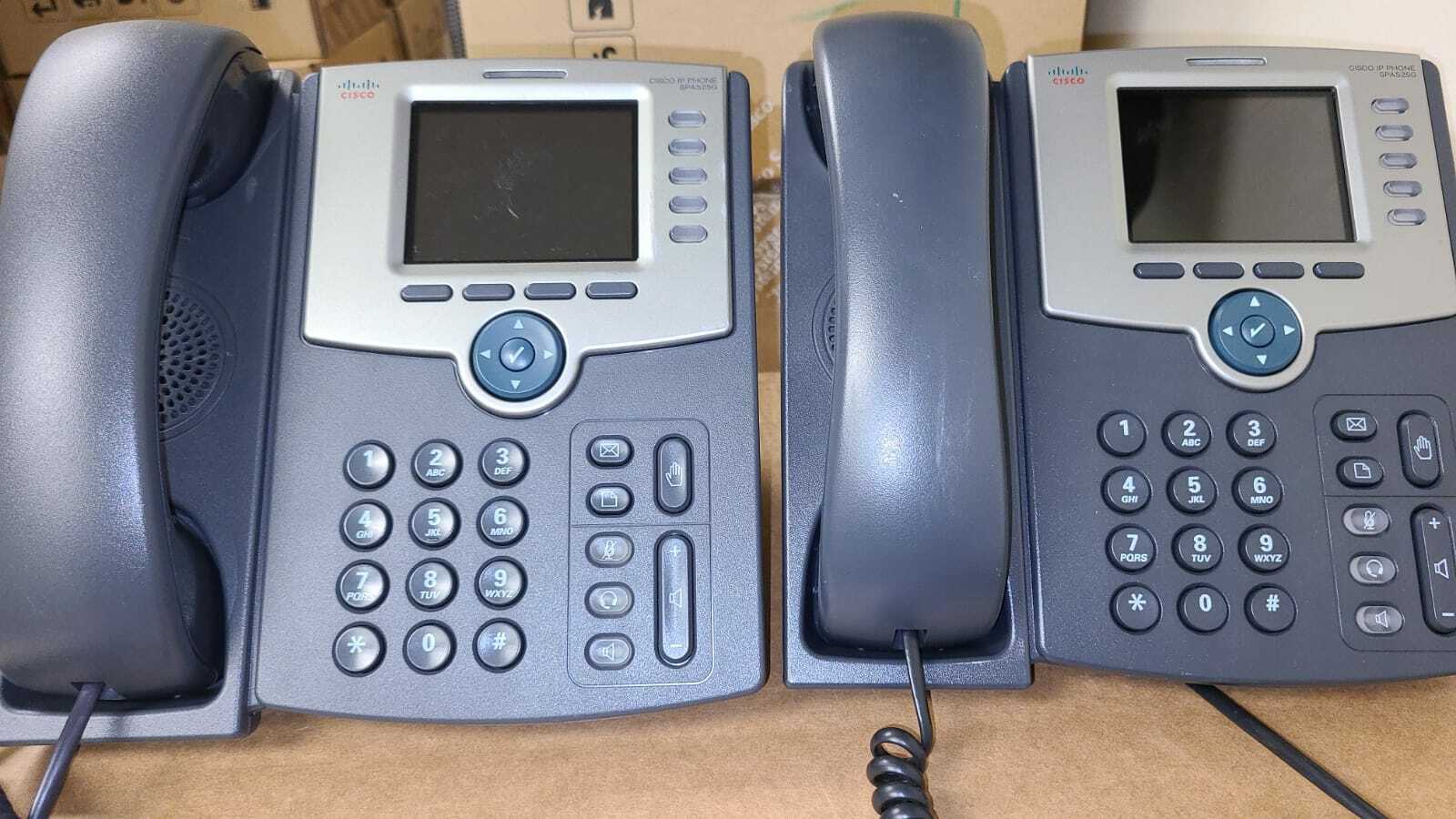 Cisco SPA525G2 Voip SIP IP Phone POE Bluetooth Wifi, MP3 Player w/Power Adapter