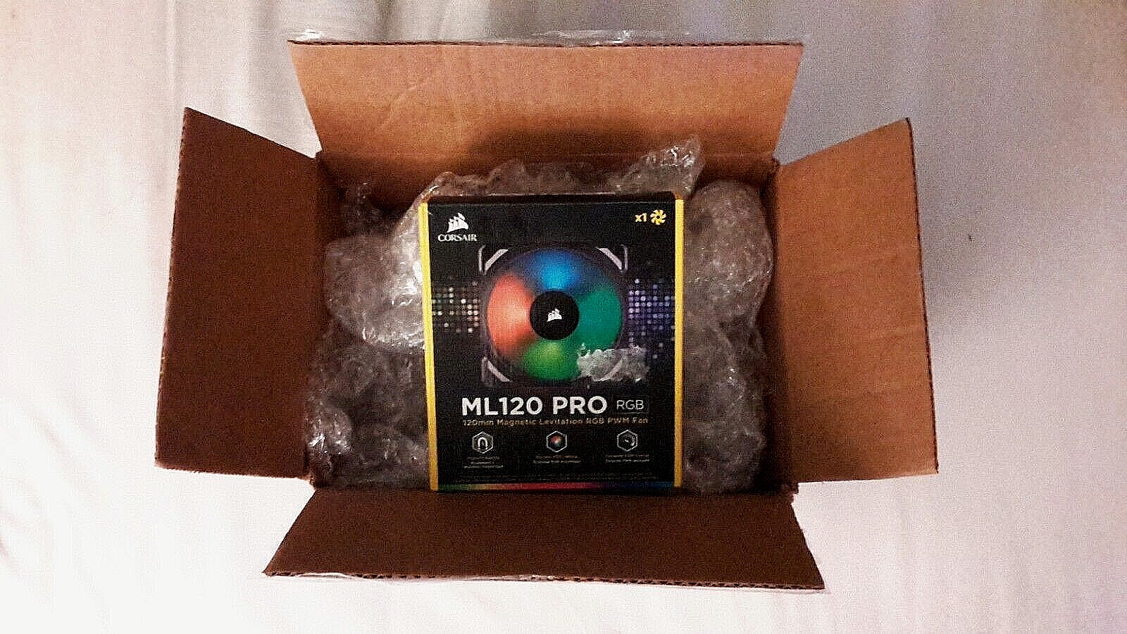 Corsair ML120 Pro RGB 120mm Magnetic Levitation RGB PWM Fan