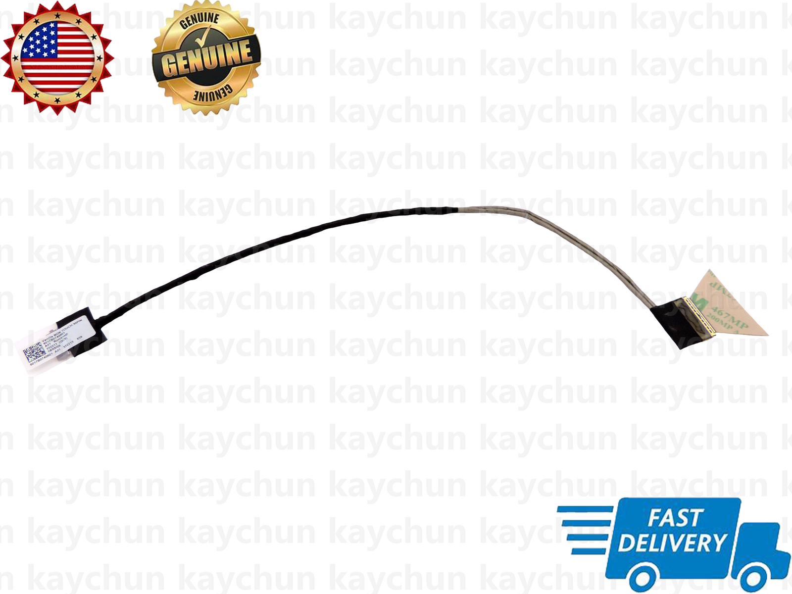Genuine LCD LVDS Video Screen Display Cable 6017B0740601 NonTouch 30Pin